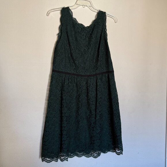 Green Lace Cocktail Dress - Picture 1 of 5